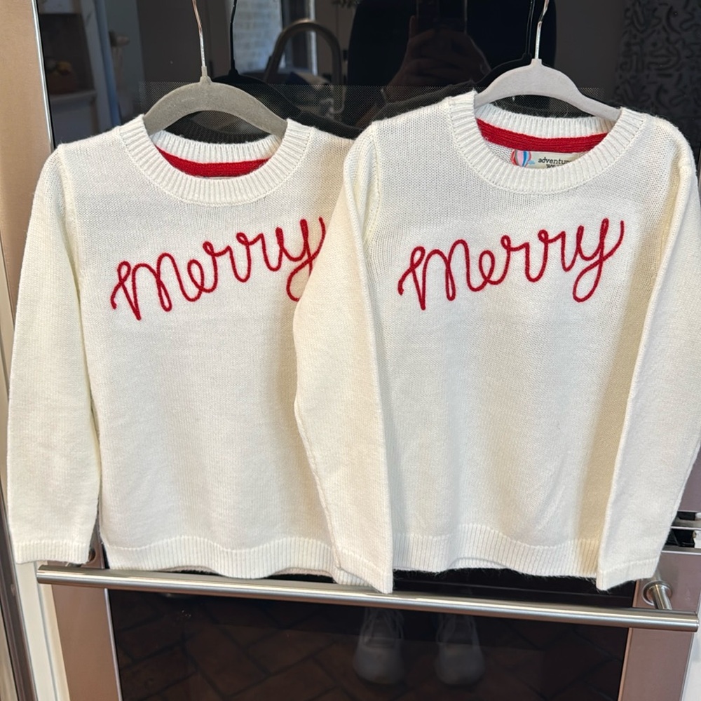 Adventure Wear - “Merry” Sweater - Sizes: 4T & 5T